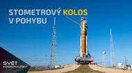 Raketa pro Artemis II stojí na rampě, návrat poškozené Shenzhou 20 a pohled na sluneční erupce