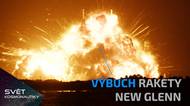Raketa New Glenn vybouchla na rampě | Atlas V vynesl družice Amazon Leo | Návrat lodi Shenzhou 22